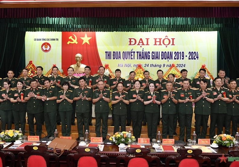 Thượng tướng Trịnh Văn Quyết dự và chỉ đạo Đại hội Thi đua Quyết thắng Cơ quan Tổng cục Chính trị giai đoạn 2019-2024